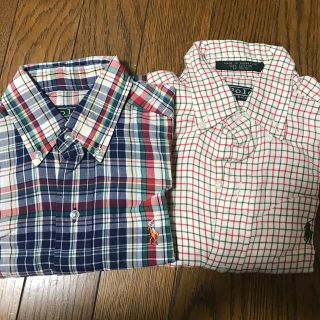 ラルフローレン(Ralph Lauren)のラルフローレン　長袖シャツ　140  2枚セット(ブラウス)