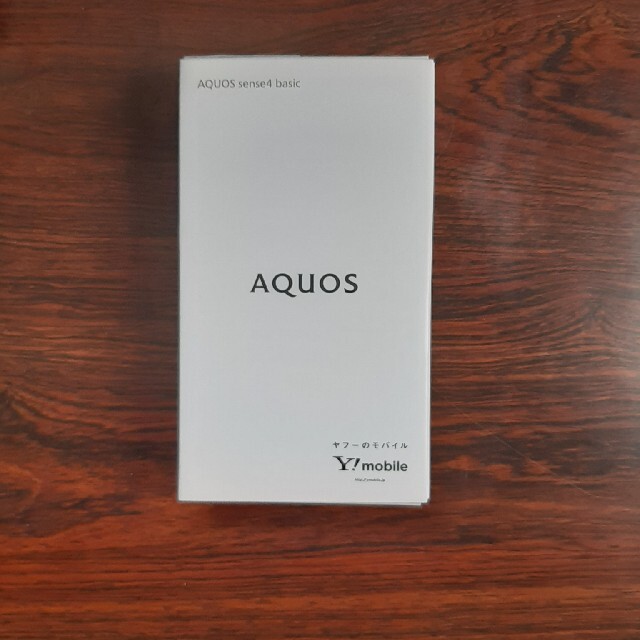 AQUOS(アクオス)の【値下げ】AQUOS　sense4　basic スマホ/家電/カメラのスマートフォン/携帯電話(スマートフォン本体)の商品写真