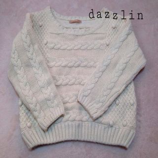 ダズリン(dazzlin)のdazzlinポップコーンニット(ニット/セーター)