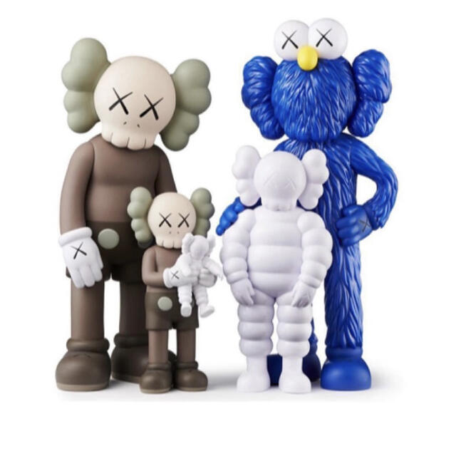 KAWS FAMILY BROWN/BLUE/WHITE 新品未開封その他