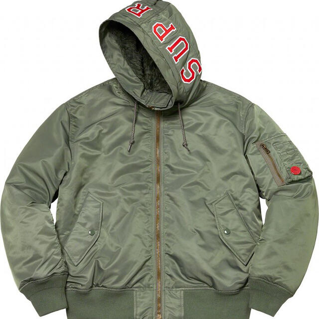 Supreme Hooded MA-1 シュプリーム size M