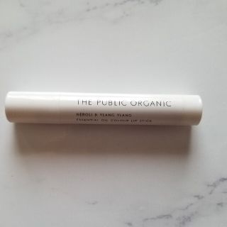 コスメキッチン(Cosme Kitchen)のTHE PUBLIC ORGANIC　精油カラーリップスティックノーブルオレンジ(リップケア/リップクリーム)