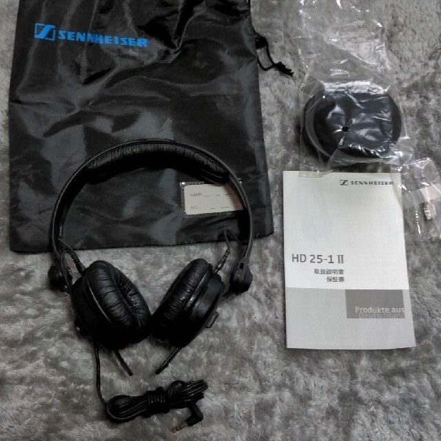 ゼンハイザー　ヘッドフォン SENNHEISER HD25-1 Ⅱ 70Ω