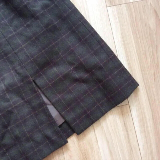 ROPE’(ロペ)の最終値下げ　着用1回❗️ROPE 日本製　チェック柄スカート レディースのスカート(ひざ丈スカート)の商品写真
