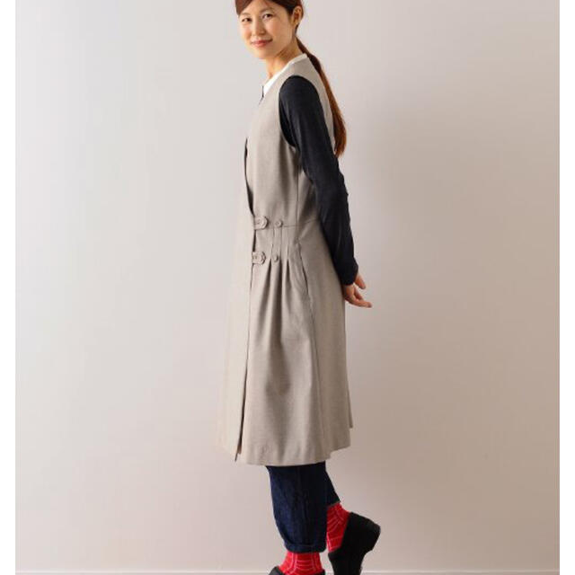 atelier naruse/ コットンツイルジャンパースカート | www