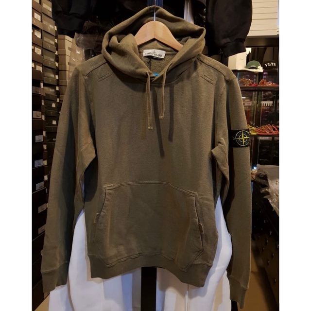 新品 stone island スウェット パーカー ストーンアイランド