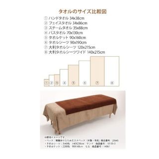 新品未使用エステベッド用シーツ ベージュ(シーツ/カバー)