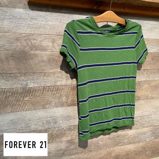 フォーエバートゥエンティーワン(FOREVER 21)のFOREVER21 ボーダーTシャツ(Tシャツ(半袖/袖なし))