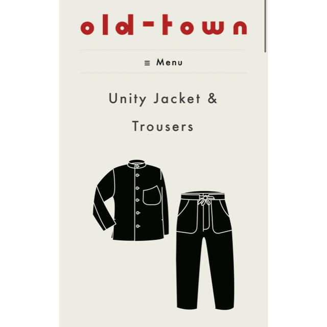 Old town Unity shirt pants セットアップ 6