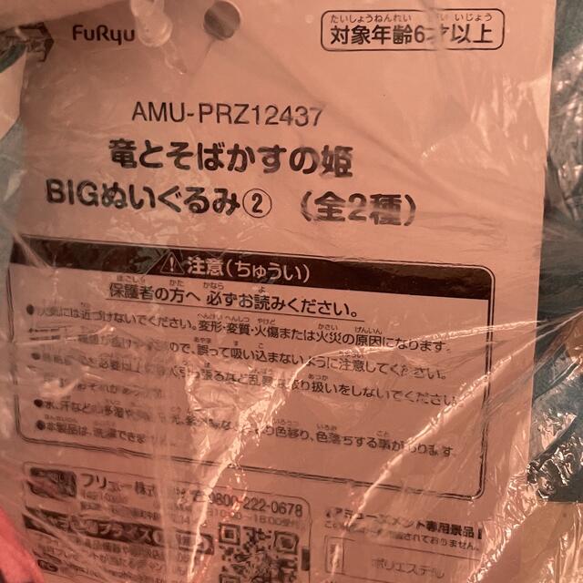 竜とそばかすの姫　BIGぬいぐるみ　全4種類 エンタメ/ホビーのおもちゃ/ぬいぐるみ(キャラクターグッズ)の商品写真