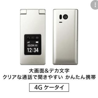 シャープ(SHARP)のソフトバンクかんたん携帯9(携帯電話本体)