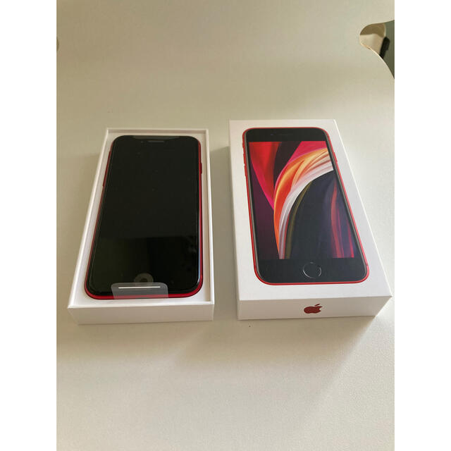 iPhone - iPhone SE2 レッド 128GB SIMフリー 新品未使用品
