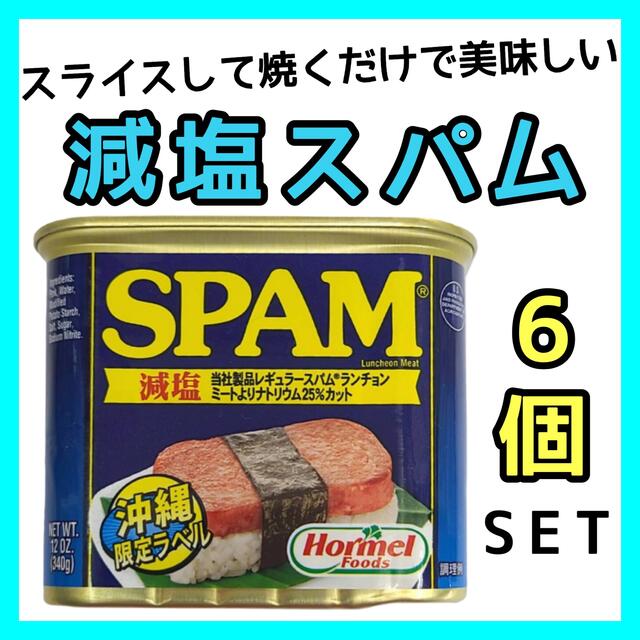 沖縄 ランチョンミート スパム SPAM 減塩 塩分25%カット スパムおにぎりの通販 by あい's shop|ラクマ 沖縄 ランチョンミート スパム SPAM 減塩 塩分25%カット スパムおにぎりの通販 by あい's shop|ラクマ