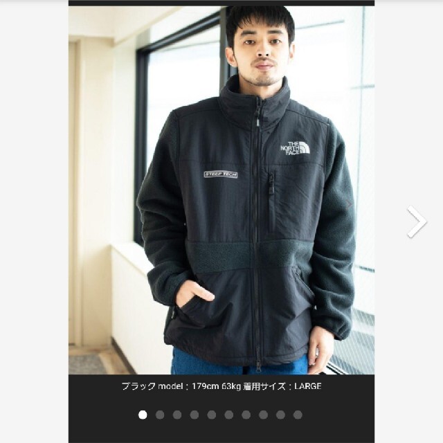 THE NORTH FACE STEEP TECH Zip Freece　M