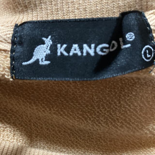 KANGOL(カンゴール)の新品カンゴール ベージュトレーナー レディースのトップス(トレーナー/スウェット)の商品写真