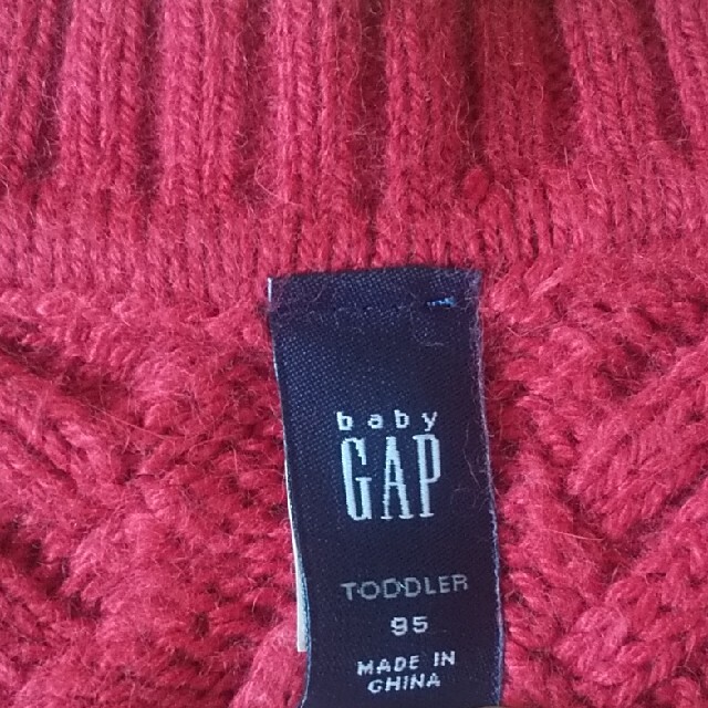 GAP(ギャップ)のGAP 女児ポンチョ 95 キッズ/ベビー/マタニティのキッズ服女の子用(90cm~)(その他)の商品写真