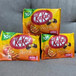 ネスレ(Nestle)のキットカット ショコラオレンジ10枚入×3袋(菓子/デザート)