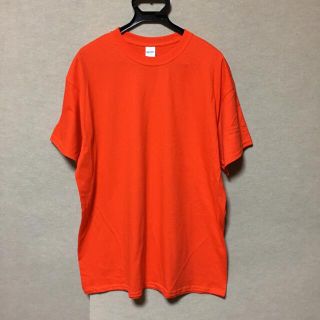 ギルタン(GILDAN)の新品 GILDAN ギルダン 半袖Tシャツ オレンジ XL(Tシャツ/カットソー(半袖/袖なし))