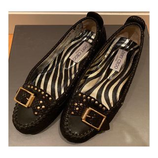 ジミーチュウ(JIMMY CHOO)のジミーチュウ　ドライビングシューズ22.5cm(スリッポン/モカシン)