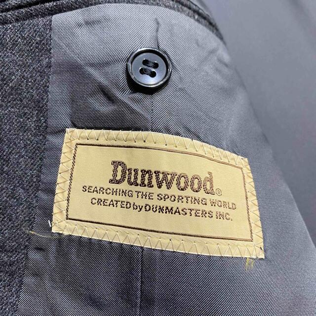 極美品　1回　定価15万 Dunwood ダンウッド ウール　秋冬　スーツ　グレ 2