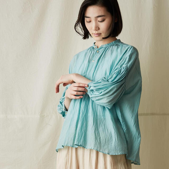 限定値下げ■SUZUKI TAKAYUKI puff sleeve blouse