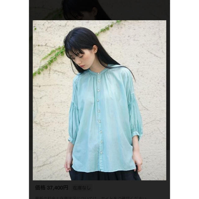 限定値下げ■SUZUKI TAKAYUKI puff sleeve blouse 3