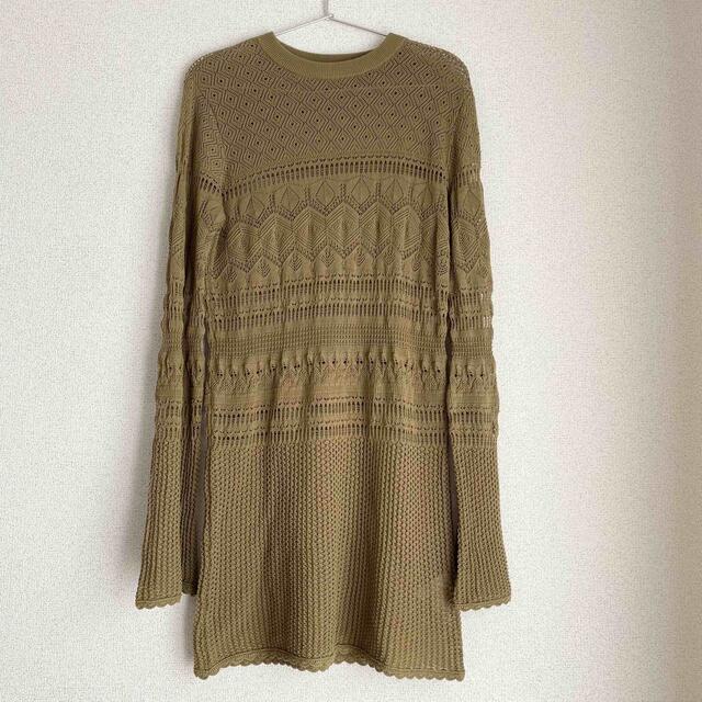 Amerivintage LACY FUSUMA KNIT TOPSニット/セーター