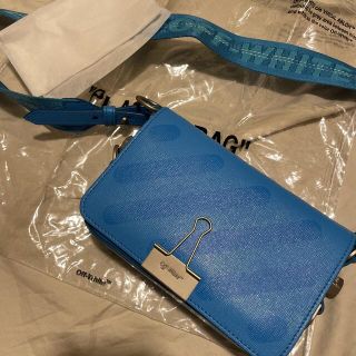 オフホワイト(OFF-WHITE)のOff-White オフホワイト バインダークリップ ショルダーバッグ(ショルダーバッグ)