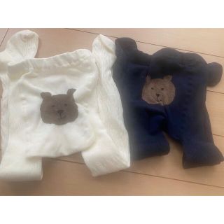 ベビーギャップ(babyGAP)のベビーギャップ　くまさんタイツ(靴下/タイツ)