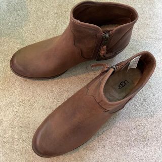 アグ(UGG)のUGG アグ　ショートブーツ　エイジング加工　ダークブラウン(ブーツ)