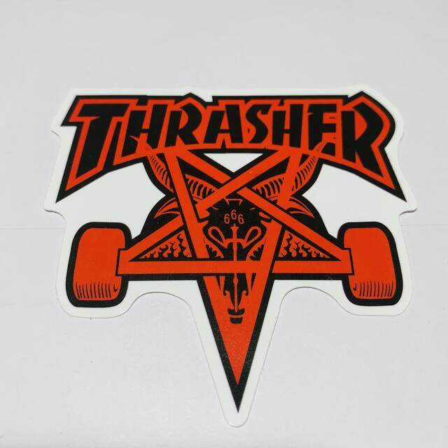 THRASHER(スラッシャー)のステッカー 自動車/バイクのバイク(ステッカー)の商品写真