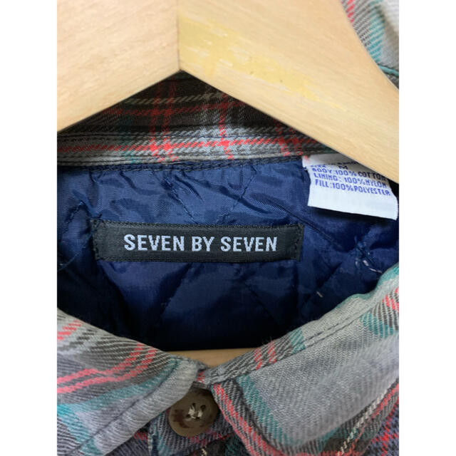 seven by seven セブンバイセブン　再構築チェックシャツ メンズのトップス(シャツ)の商品写真
