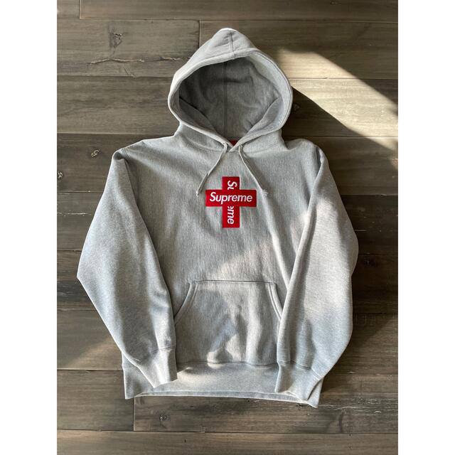 Supreme Cross Box Logo フーディー　パーカーパーカー