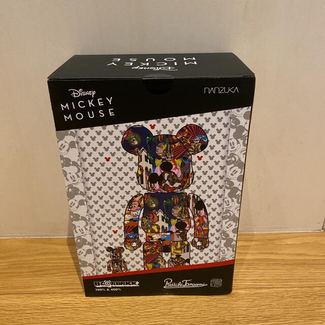 MEDICOM TOY(メディコムトイ)のBE@RBRICK 田名網敬一 MICKEY MOUSE 100％ & 400％ エンタメ/ホビーのフィギュア(その他)の商品写真