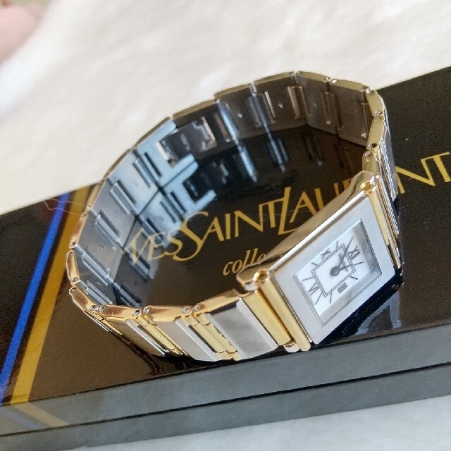 イヴサンローラン腕時計 美品 レディースクォーツ
