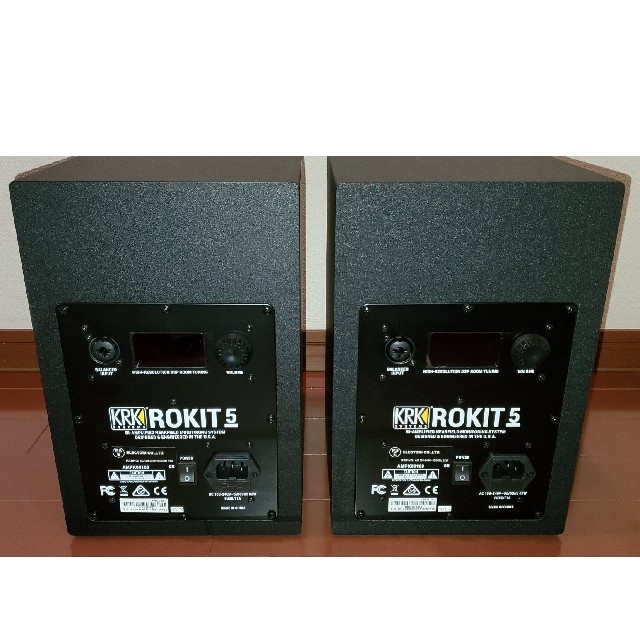 KRK ROKIT5 G4 モニタースピーカー ペア RP5G4 中古美品 楽器のレコーディング/PA機器(スピーカー)の商品写真