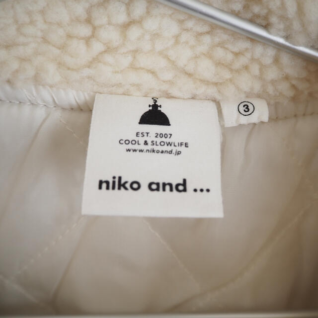 niko and...(ニコアンド)のnikoand...ボアブルゾン レディースのジャケット/アウター(ブルゾン)の商品写真