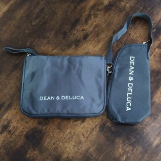 ディーンアンドデルーカ(DEAN & DELUCA)のDEAN ＆ DELUCA レジかご買物バッグ+ストラップ付き保冷ボトルのセット(エコバッグ)