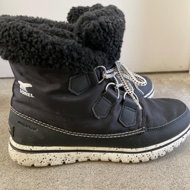 SOREL(ソレル)のSOREL スノーブーツ　ブラック　防寒 レディースの靴/シューズ(ブーツ)の商品写真