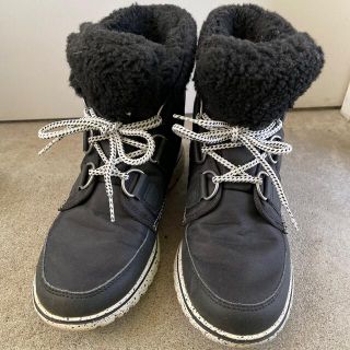 ソレル(SOREL)のSOREL スノーブーツ　ブラック　防寒(ブーツ)