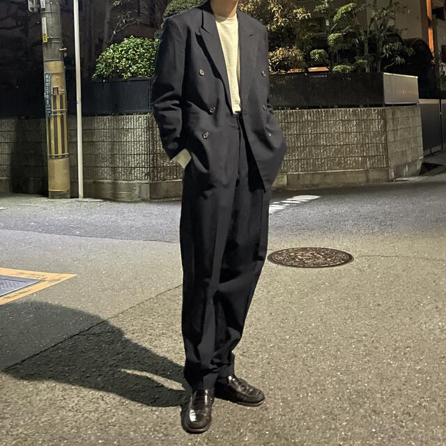 Yohji Yamamoto セットアップ　ネイビー