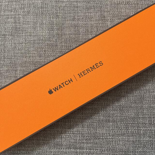 Hermes(エルメス)のアップルウォッチ　45mm エルメスバンド　終笛様専用 メンズの時計(ラバーベルト)の商品写真