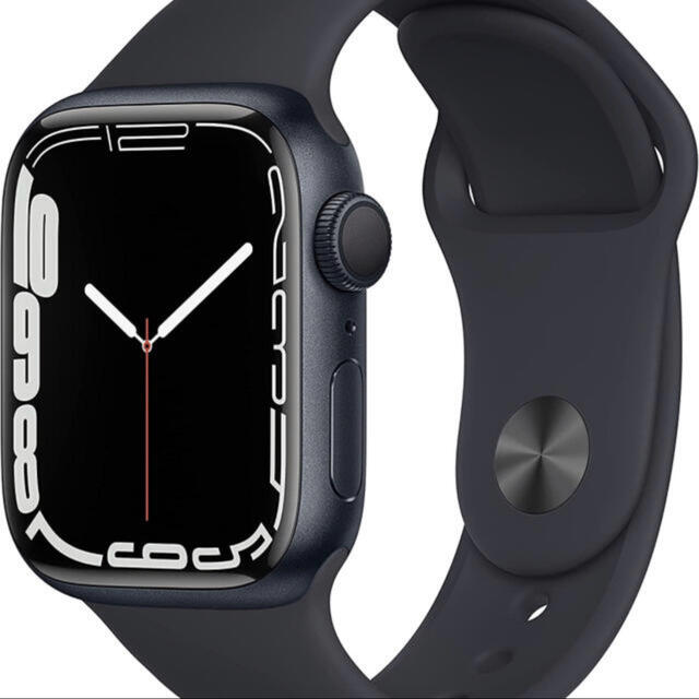 Apple Watch 7 41mm ミッドナイト時計