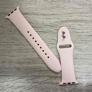 アップルウォッチ(Apple Watch)のApple Watch 付け替え スポーツバンド 40mm ピンクサンド(腕時計)