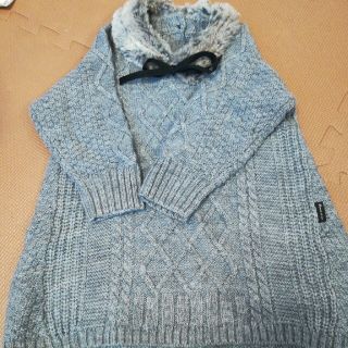 コムサイズム(COMME CA ISM)のfam様専用　ニットワンピース90㎝&babyGAP　ワンピース　100㎝(ワンピース)