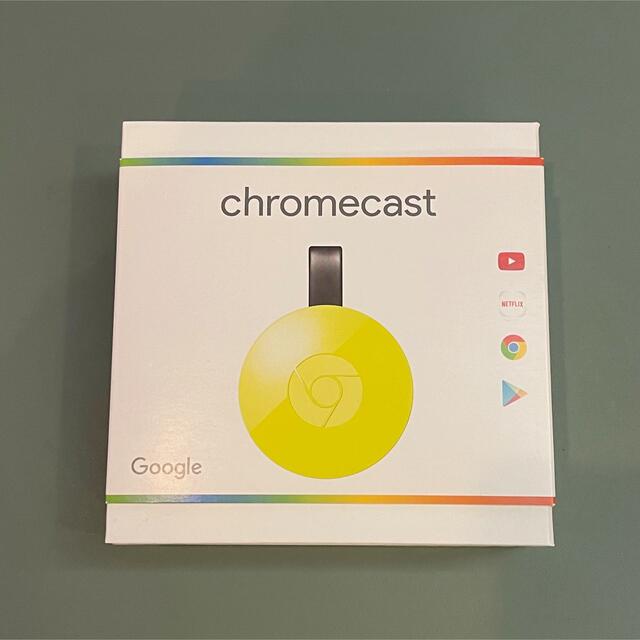 Google(グーグル)のクロームキャスト　イエロー　新品 スマホ/家電/カメラのテレビ/映像機器(映像用ケーブル)の商品写真