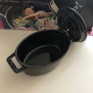 ストウブ(STAUB)のSTAUB ジョエルロブション　グロッシーブラック　11cm(調理道具/製菓道具)