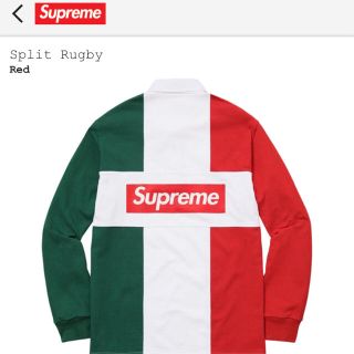 シュプリーム(Supreme)のsupreme split rugby(Tシャツ/カットソー(半袖/袖なし))