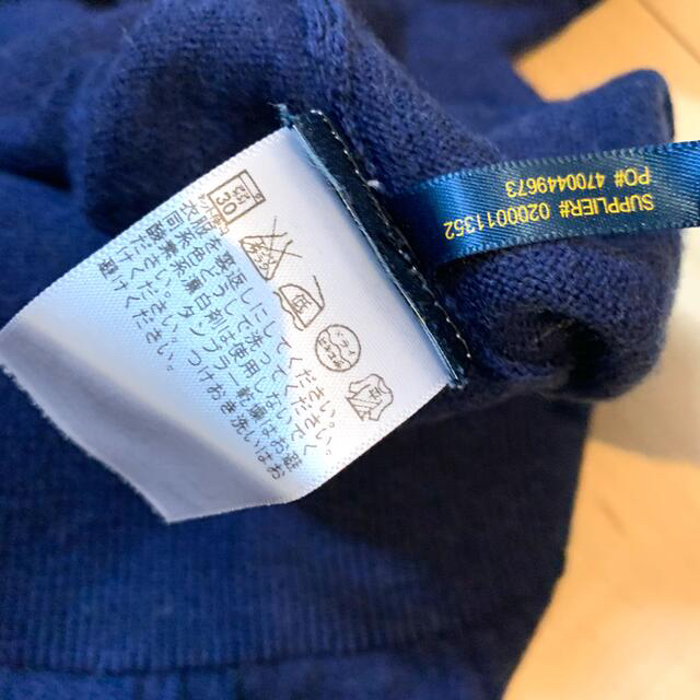 POLO RALPH LAUREN(ポロラルフローレン)の【専用】2点セット/ポロゴルフラルフローレン紺色ニット・ポロベビーズボン レディースのトップス(ニット/セーター)の商品写真