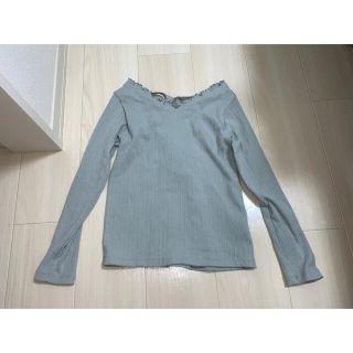 マジェスティックレゴン(MAJESTIC LEGON)のトップス カットソー MAJESTIC LEGON ミントグリーン(ニット/セーター)